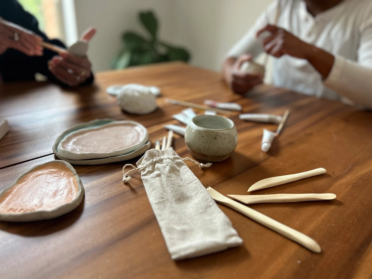 Deluxe Clay Date Activity Kit- Clay Kit For Two