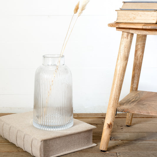 CLEAR APOTHECARY VASE