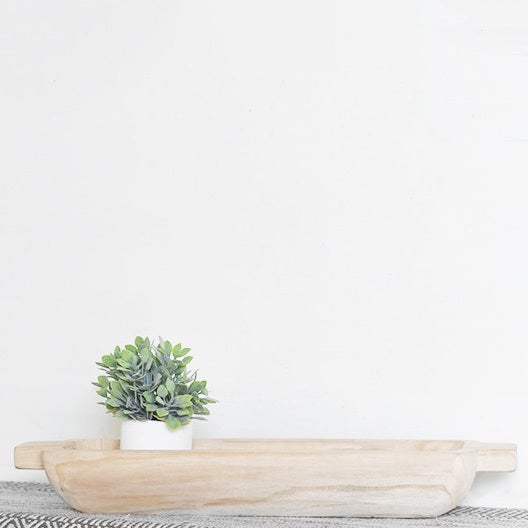 NATURAL WOOD PLATTER